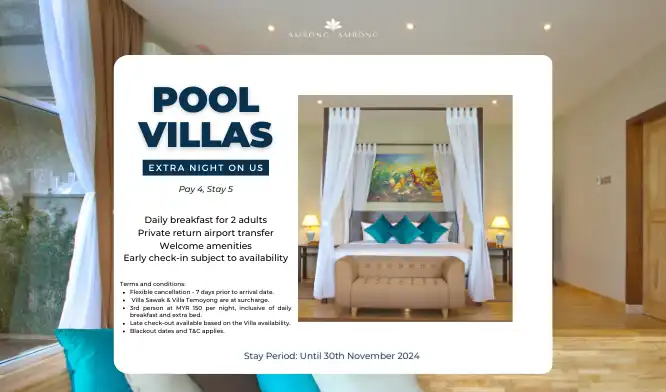 Pool Villa Extra Night On Us